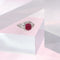 Bague 52 Bague de rêve décorative en rubis et diamants birmans 58 Facettes 16319-0014