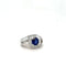 Bague 55 Bague Or Blanc - Saphir et Diamants 58 Facettes 1.0000142/1