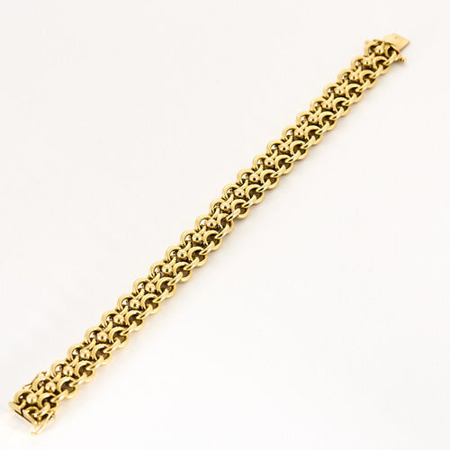 Bracelet Bracelet ou jaune 58 Facettes BOU0299