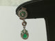 Boucles d'oreilles Boucles d'Oreilles or blanc, Emeraudes Diamants 58 Facettes