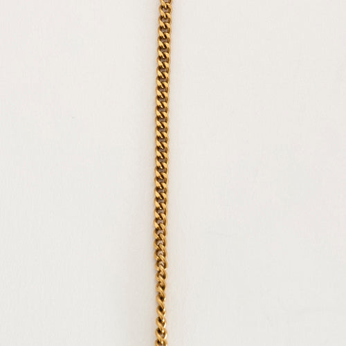 Collier Chaine maille gourmette or jaune 58 Facettes LP921/BET