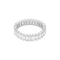 Bague 54 Alliance tour complet, diamants baguettes. 58 Facettes 34755