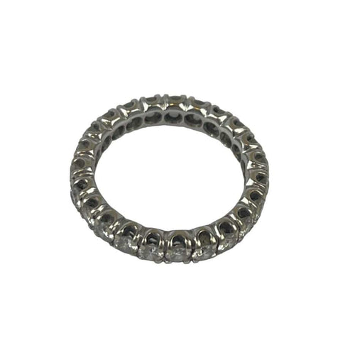Bague Tour Complet Or Blanc avec 23 Diamants 58 Facettes 20400000760