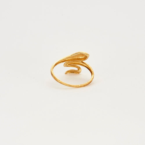 Bague Bague 2 ors serpent 58 Facettes LP654