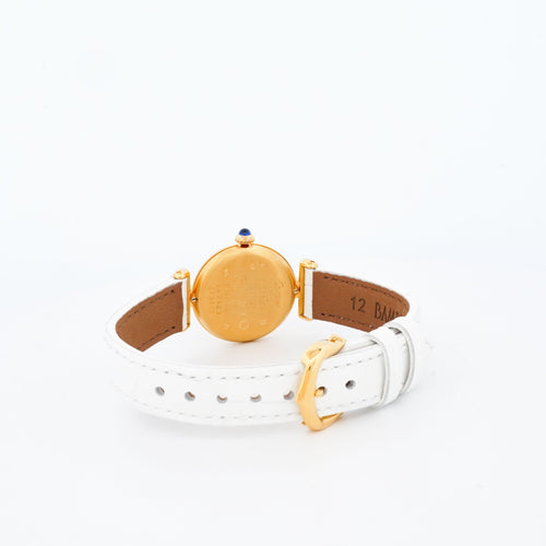 Montre Cartier - Montre Must Colisée - Ivory trinity dial 58 Facettes