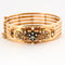 Bracelet Bracelet Napoléon III or rose, perles et diamant 58 Facettes GU27