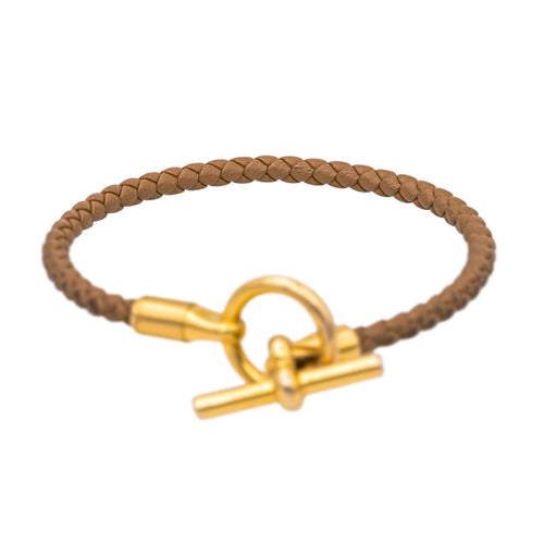 Bracelet Hermès Bracelet Glénan Plaqué or 58 Facettes 4268912RV