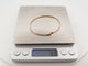 Bracelet bracelet VANRYCKE jonc le fil de la vie t1 en or rose 18k 58 Facettes 266851