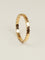 Bague 54 CHAUMET Alliance or rose Bee My Love 58 Facettes 1208.3