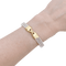 Bracelet Bracelet vintage Fred, "Force 10", or et acier. 58 Facettes 34530