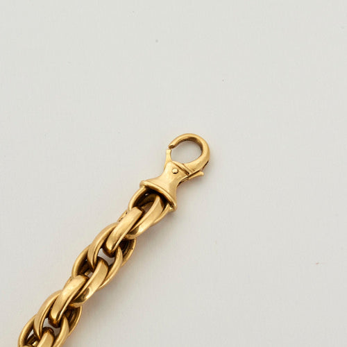 Collier Parure collier bracelet or jaune 58 Facettes LP504-505/1