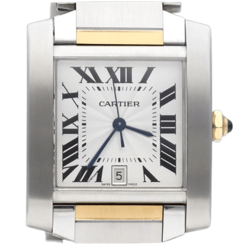 Montre Cartier Montre Tank Francaise Gm 58 Facettes MT42433