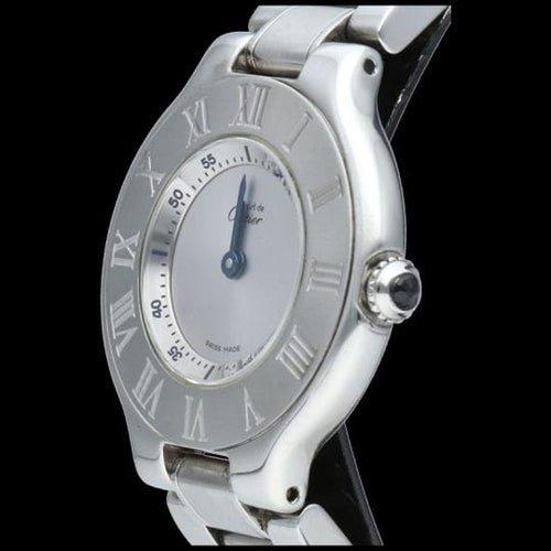 Montre Cartier Montre Must 21 Or Jaune 18K / Acier 58 Facettes MT44900