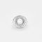 Bague 56 Bague diamants et perle 58 Facettes 2551
