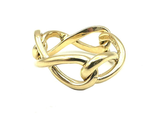 VAN CLEEF & ARPELS. Bague vintage or jaune 18K