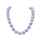 Collier Collier calcédoine, or blanc, diamants. 58 Facettes 34482