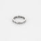 Bague 47 Alliance en or gris et diamants 58 Facettes DRE16062