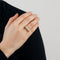Bague 48 Bague chevalière godronnée diamants 58 Facettes 31300515