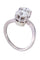 Bague 55 BAGUE TOI ET MOI ANCIEN DIAMANTS 58 Facettes 088321