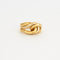 Bague 55 CHRISTOLFE - Bague or jaune lien 58 Facettes