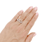 Bague 51 Bague Messika, "Move Link", or blanc, diamants. 58 Facettes 34808