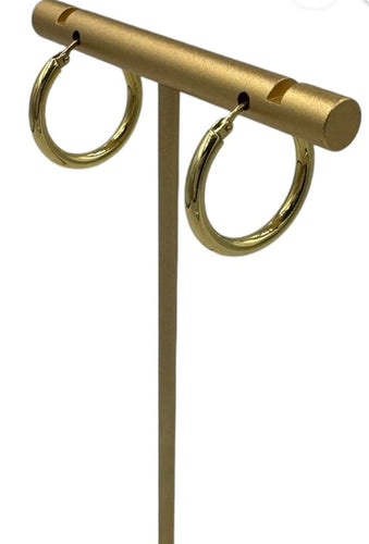 Boucles d'oreilles Boucles d’oreilles créole or jaune 58 Facettes