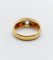 Bague 57.5 Bague jonc dôme en or 18k et diamant taille ancienne 1,10 carat 58 Facettes A06531