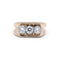 Bague Bague or jaune diamants 58 Facettes 190332R