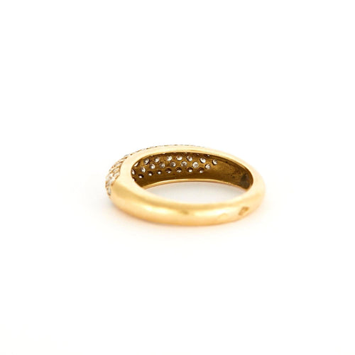 Bague Bague Bande Pavée 58 Facettes LP477