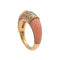 Bague 51 VAN CLEEF & ARPELS - BAGUE PHILIPPINE CORAIL DIAMANTS 58 Facettes