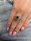 Bague 54 Bague - Or jaune saphir et diamants 58 Facettes 1051