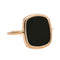 Bague 54 Ginette NY Bague Antique Ring Or rose Onyx 58 Facettes 4098656RV