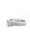 Bague 52 Solitaire en diamants sur monture or blanc 18 carats 58 Facettes