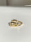 Bague 56 Bague ancienne en or jaune 18k et diamant en forme de serpent 58 Facettes