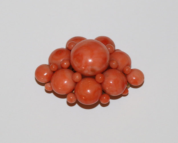 Broche Broche corail Napoléon III 58 Facettes 436