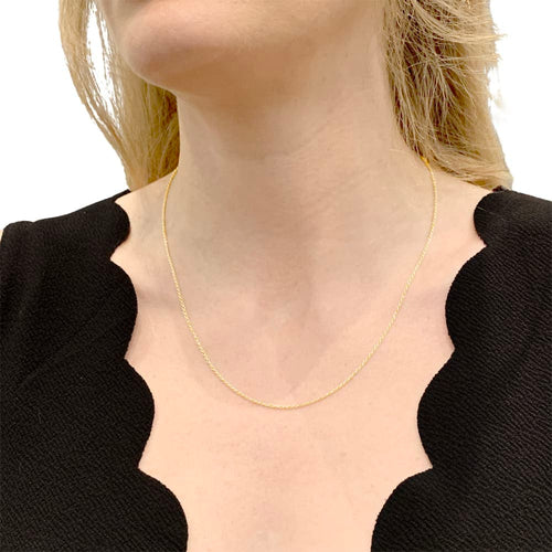Collier Chaîne, Fred, or jaune. 58 Facettes 35117