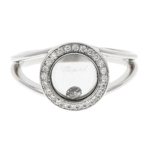 Bague 54 Bague Chopard « Happy Diamonds » 58 Facettes 4271