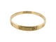 Bracelet bracelet vintage CARTIER love gm 6,5 mm en or jaune 18 carats 19 cm 58 Facettes 267773