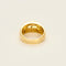 Bague 57 Bague jonc en or jaune 58 Facettes CAN1331X4