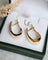 Boucles d'oreilles Boucles créoles ovales or jaune 58 Facettes 686