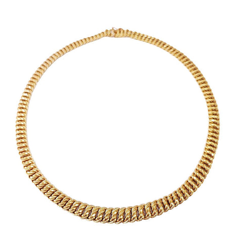 Collier Collier maille américaine OR 18K 58 Facettes COLL.US-1537