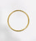 Bracelet jonc massif or jaune