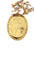 Collier Pendentif médaille miraculeuse or et diamants sur chaine coulissante 58 Facettes