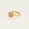 Bague 52.5 Bague dans le goût de Pomellato en or avec quartz rose 58 Facettes