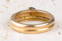 Bague 56 Bague en or bicolore jaune et blanc 18 carats et diamants 0,61 carats 58 Facettes BGVICHYALL-107