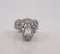 Bague en or  blanc 18 carats et diamants