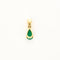 Pendentif Pendentif or jaune, émeraude et diamants 58 Facettes 250149