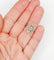 Bague 51 Bague marquise art déco or blanc, diamant jaune et diamant blanc 58 Facettes A05663