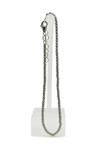 Bracelet Bracelet de perles de diamants en or blanc 58 Facettes 50204