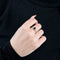 Bague 57.5 Bague ancienne saphir Verneuil. 58 Facettes